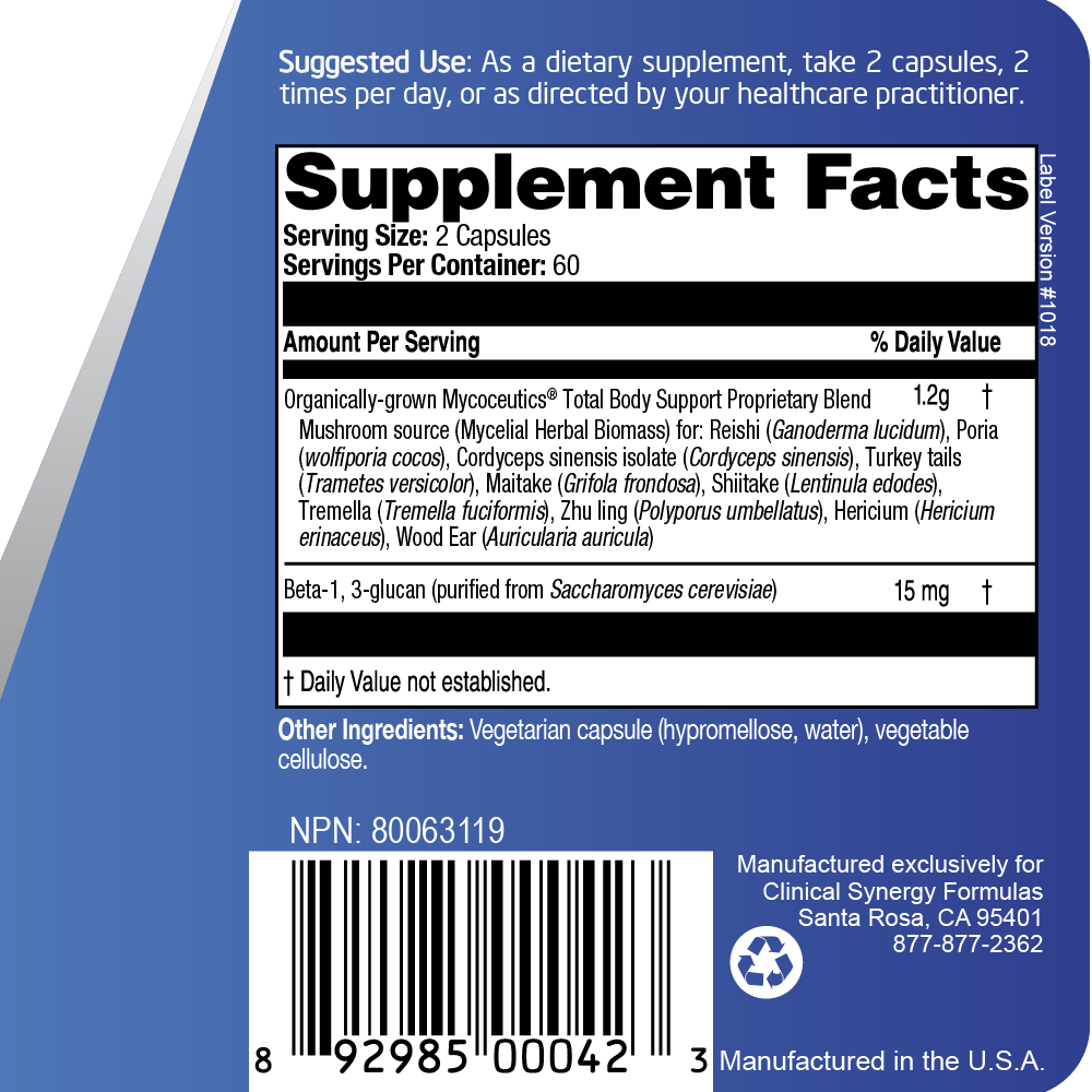 Mycoceutics® Total Body Support